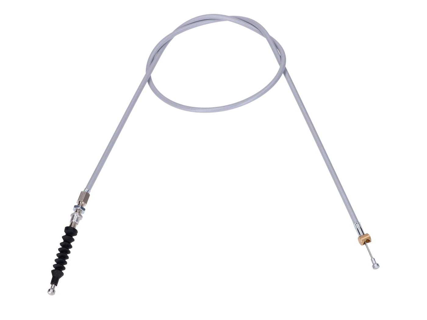 Přední brzdové lanko MOGA šedé pro Zündapp Combinette typ 404, 405 MG00084385