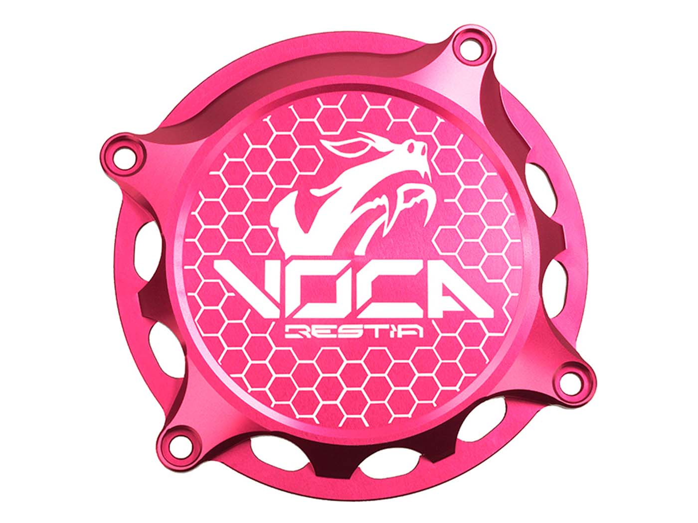 Voca Racing Kryt zapalování Voca CNC růžový pro Minarelli AM6 VCR-RD10188COVER2/PI