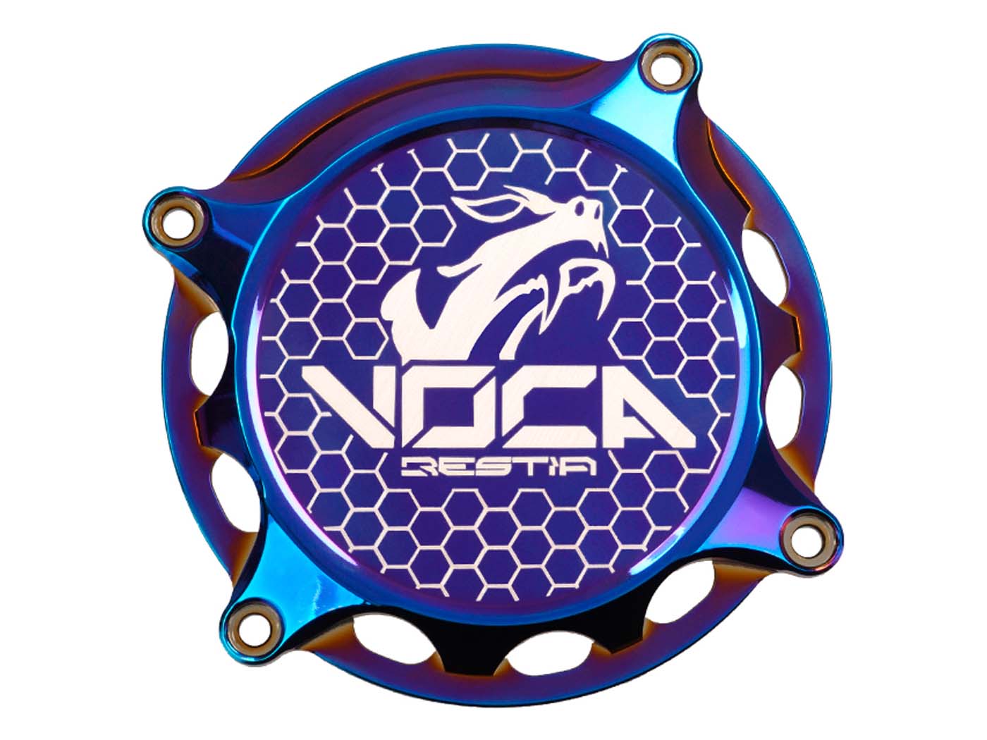 Voca Racing Kryt zapalování Voca CNC titan pro Minarelli AM6 VCR-RD10188COVER2/TI