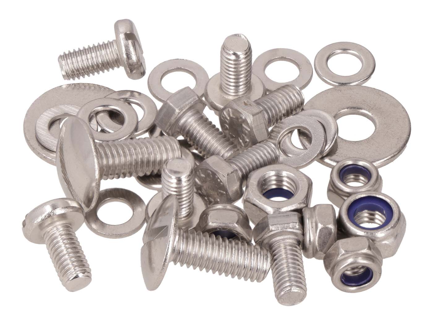 Swiing Sada šroubů předního blatníku nerez pro Puch Maxi S, N