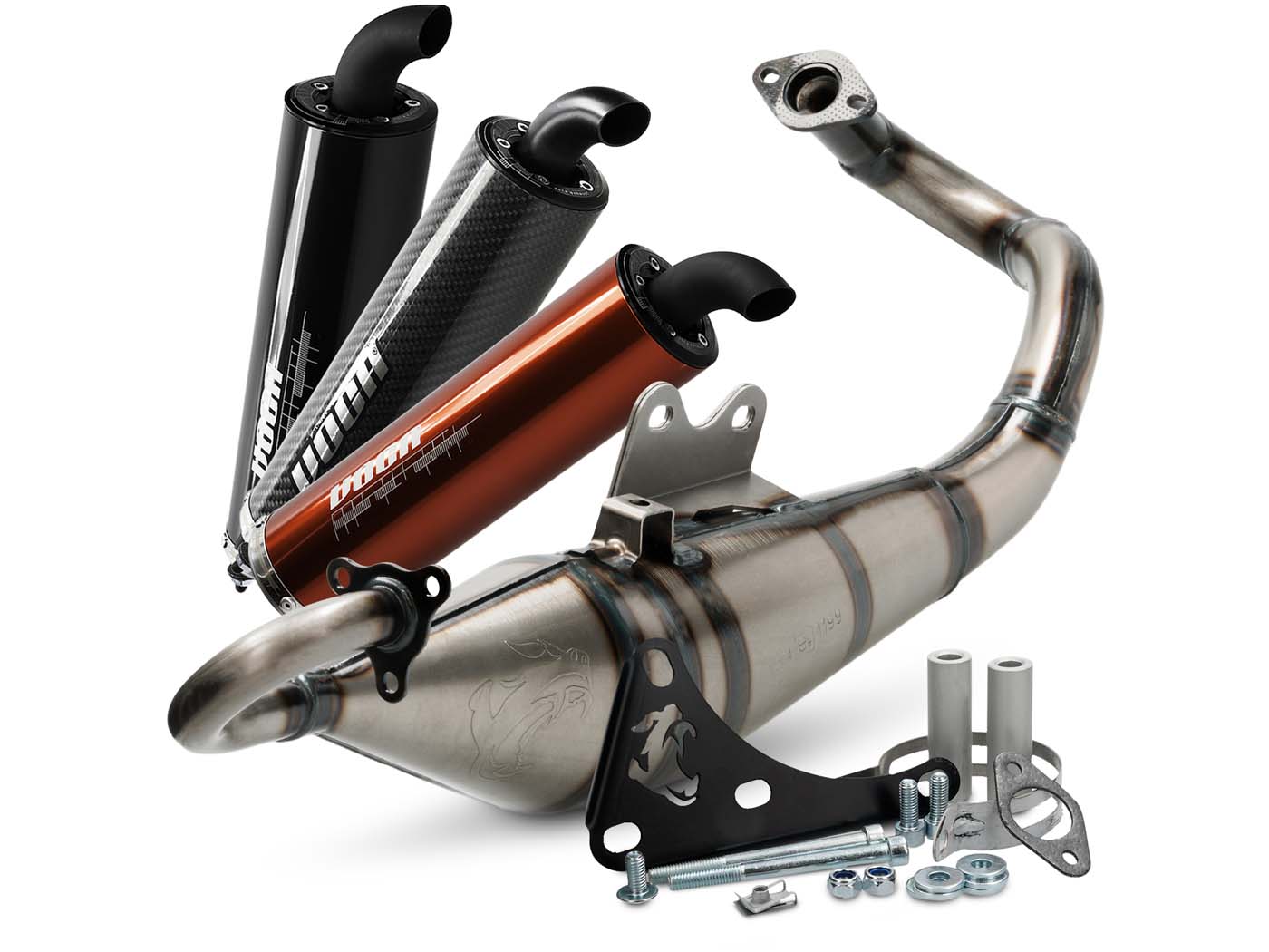 Voca Racing Výfuk Voca Sabotage V2 50/70 ccm pro Aprilia, Derbi, Gilera, Italjet, Piaggio VCR-RD45140