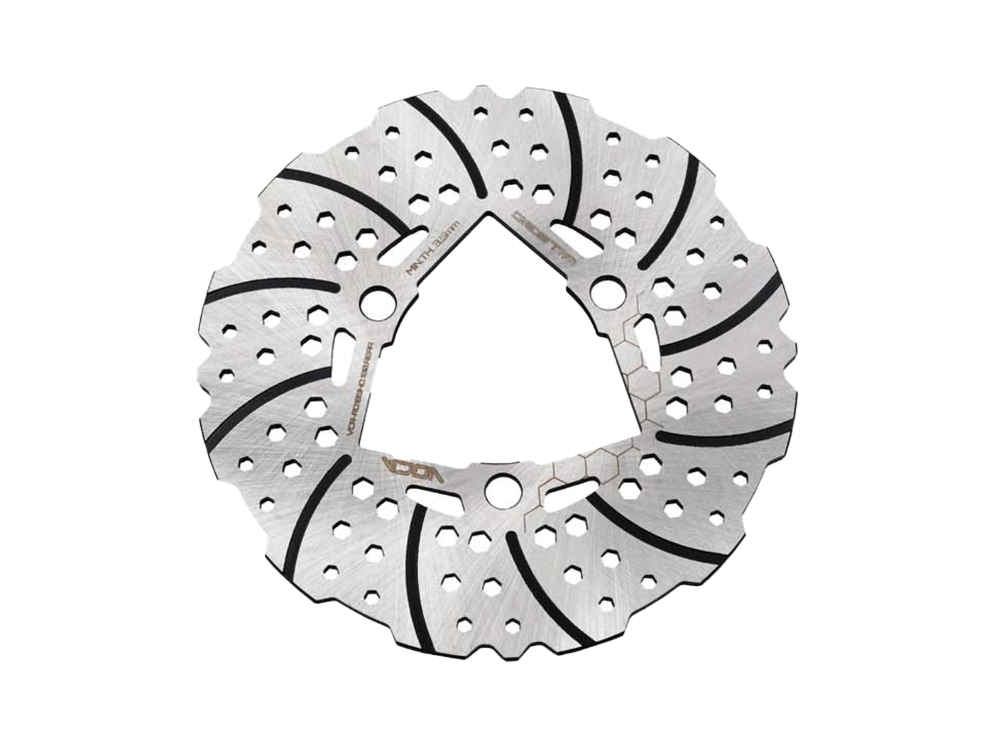 Voca Racing Zadní brzdový kotouč Voca 180 mm pro Sherco 50 VCR-RD18SHO.180.REAR