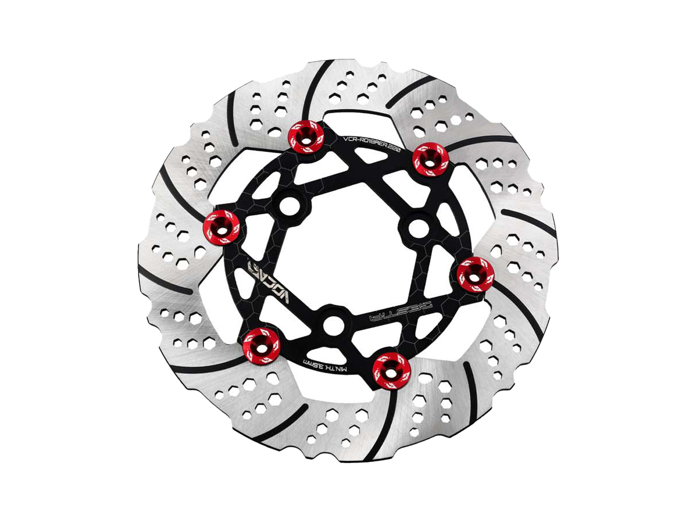 Voca Racing Brzdový kotouč Voca plovoucí 220 mm pro Yamaha Aerox, Jog RR VCR-RD18AER.220