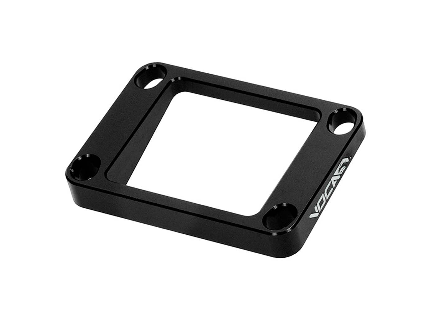 Voca Racing Distanční podložka / distanční deska membránového bloku Voca CNC 5° 5 mm černá pro Derbi AM6 50 VCR-RD13SPCDA0505/BK