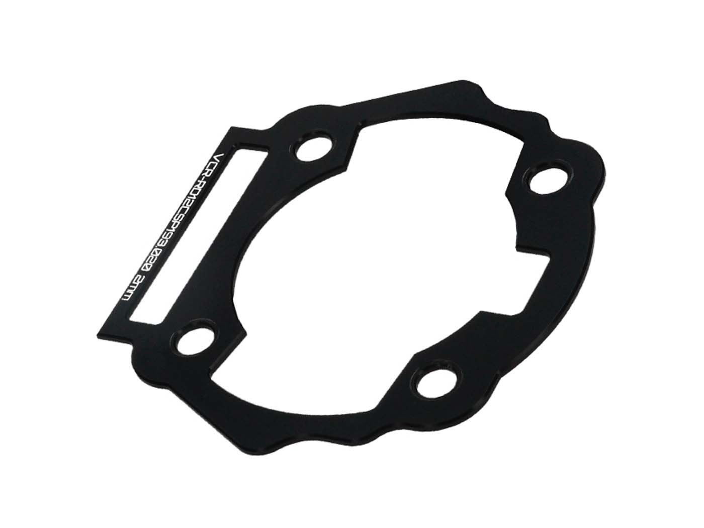 Voca Racing Distanční podložka / distanční deska pod válec Voca CNC 50 ccm 2 mm pro Derbi Euro3 VCR-RD12CSP193.020