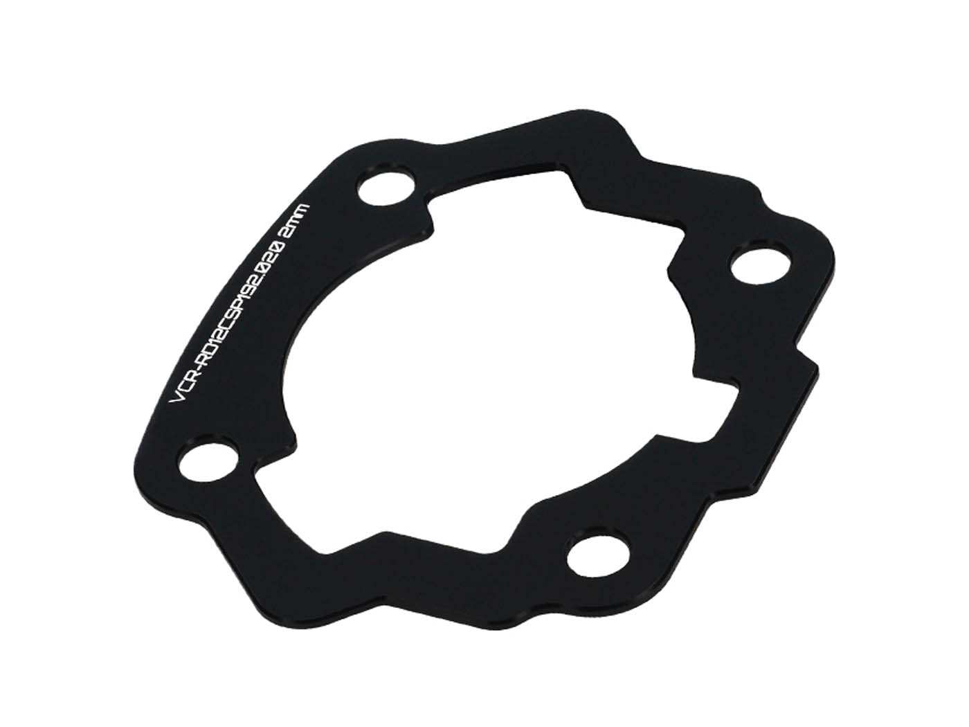 Voca Racing Podložka / distanční deska pod válec Voca CNC 50 ccm 2 mm pro Derbi Euro2 VCR-RD12CSP192.020