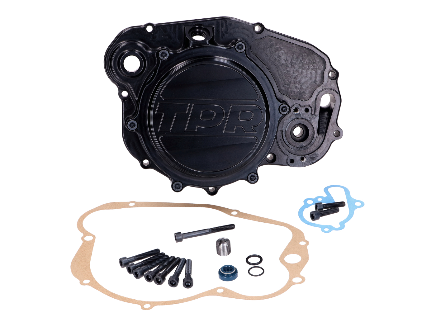 Top Performances Kryt spojky TPR Factory černý pro Aprilia RX 50, Minarelli AM6 TP-99CFAMA10N