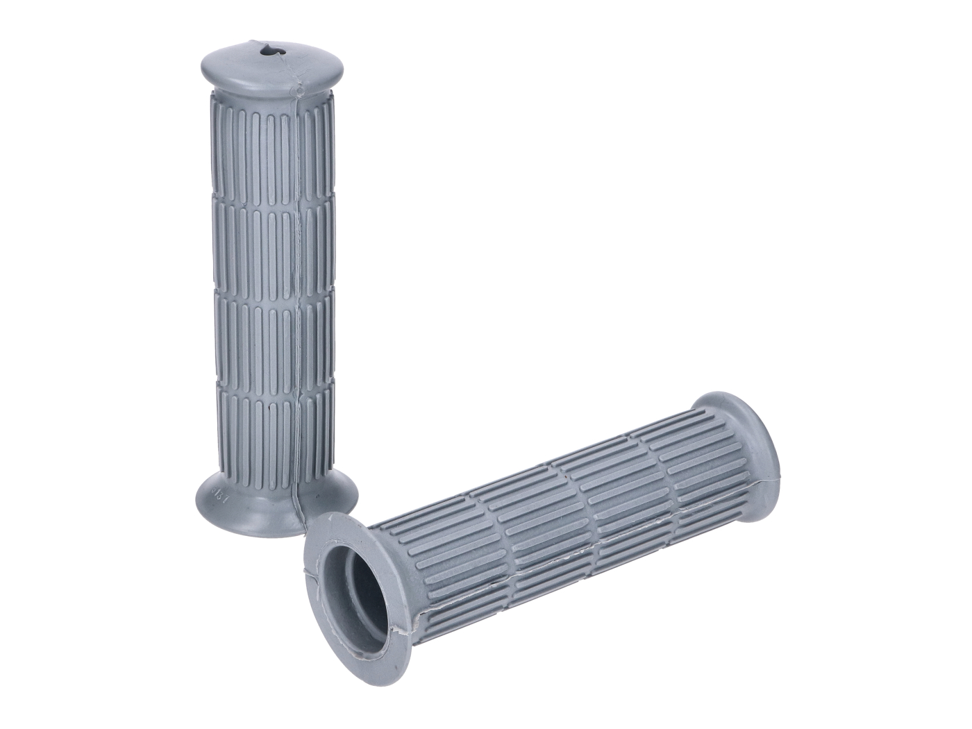 RSM Technologie Sada gripy šedé 22/24 mm 125 mm pro Peugeot, Mobylette, MBK, Piaggio