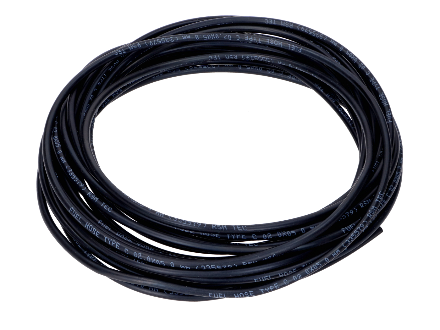 RSM Technologie Olejová hadice 2,5×5 mm 10 m černá