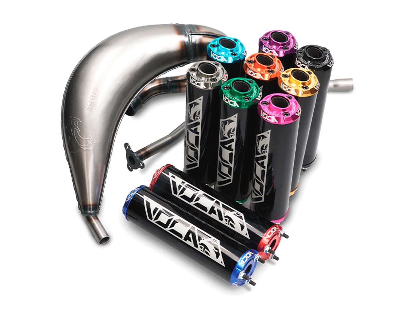 Voca Racing Výfuk Voca Cross 50/70 ccm pro Rieju MRT50 VCR-RD39185