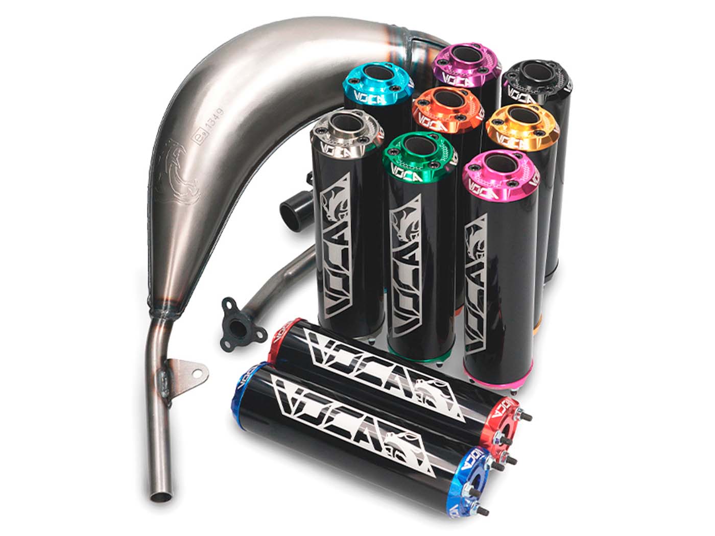 Voca Racing Výfuk Voca Cross 50/70 ccm pro Beta RR, Enduro, SM 2021- VCR-RD39191