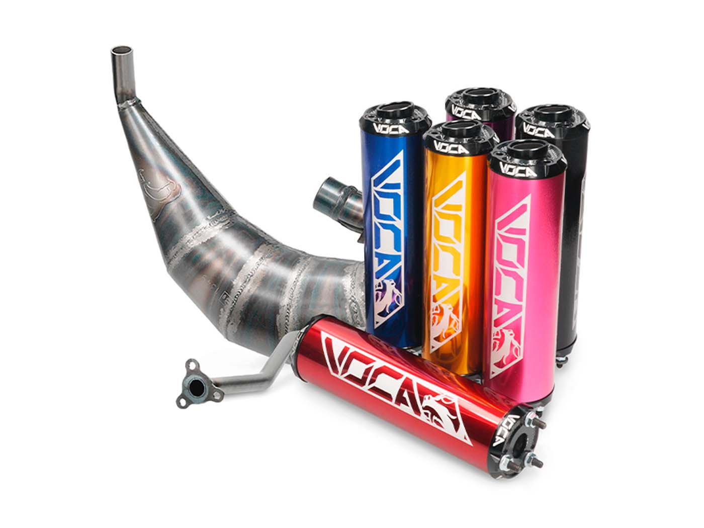 Voca Racing Výfuk Voca Cross Rookie 50/70cc pro Rieju MRX, RR, MH Furia VCR-RD36188