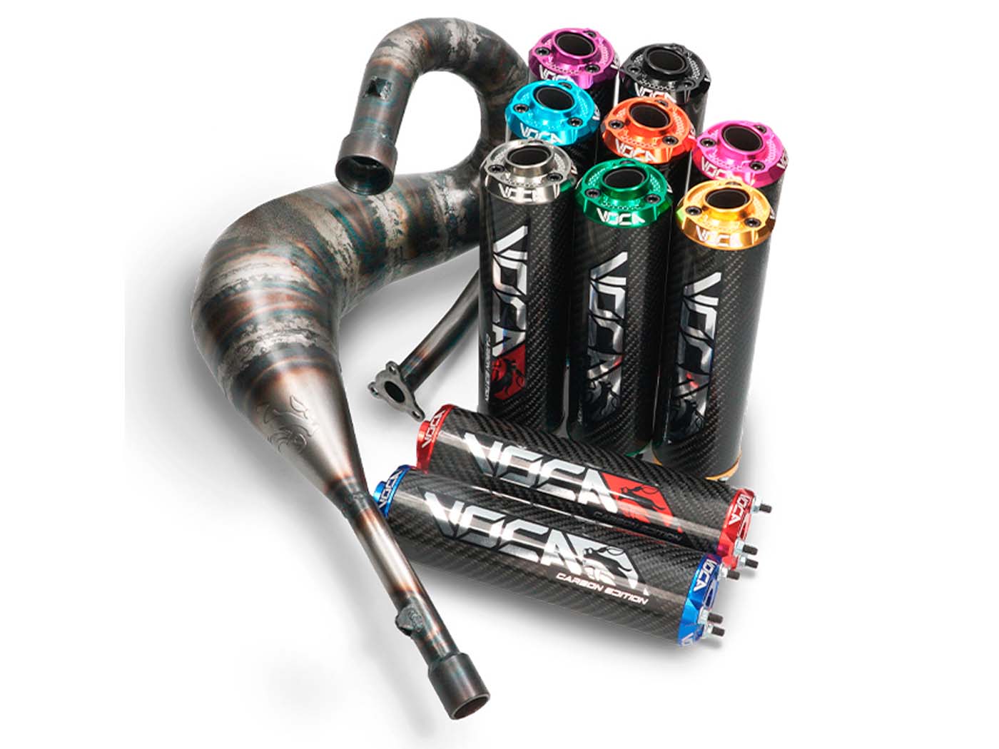 Voca Racing Výfuk Voca Cross 80/90 ccm pro Rieju MRT VCR-RD37185