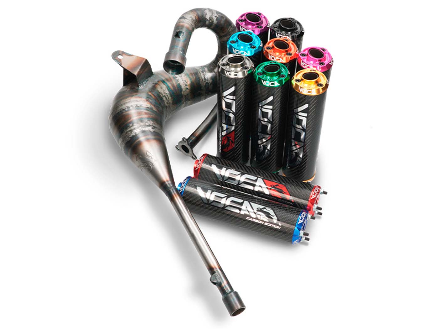 Voca Racing Výfuk Voca Cross 80/90 ccm pro Rieju MRX, SMX VCR-RD37183