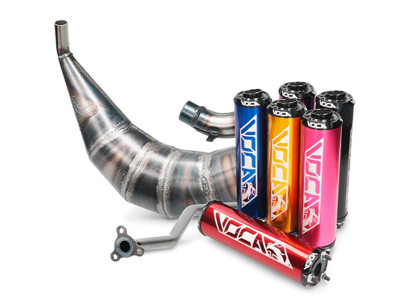 Voca Racing Výfuk Voca Cross Rookie 50/70cc pro Derbi Senda, DRD, Aprilia RX, SX VCR-RD36192