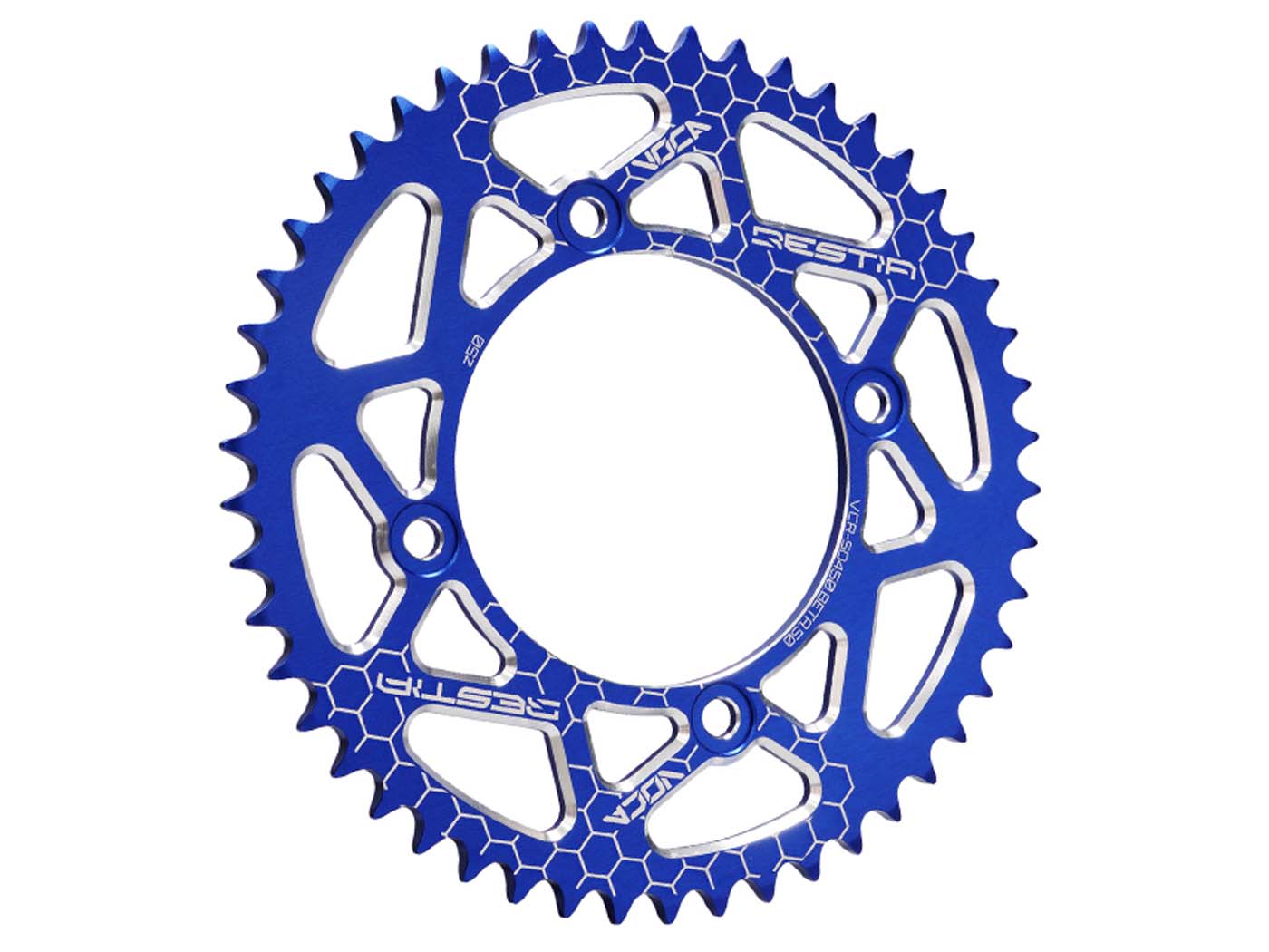 Voca Racing Rozeta Voca CNC 50 zubů 420 modrá pro Beta RR VCR-SD450.BETA.50/BL