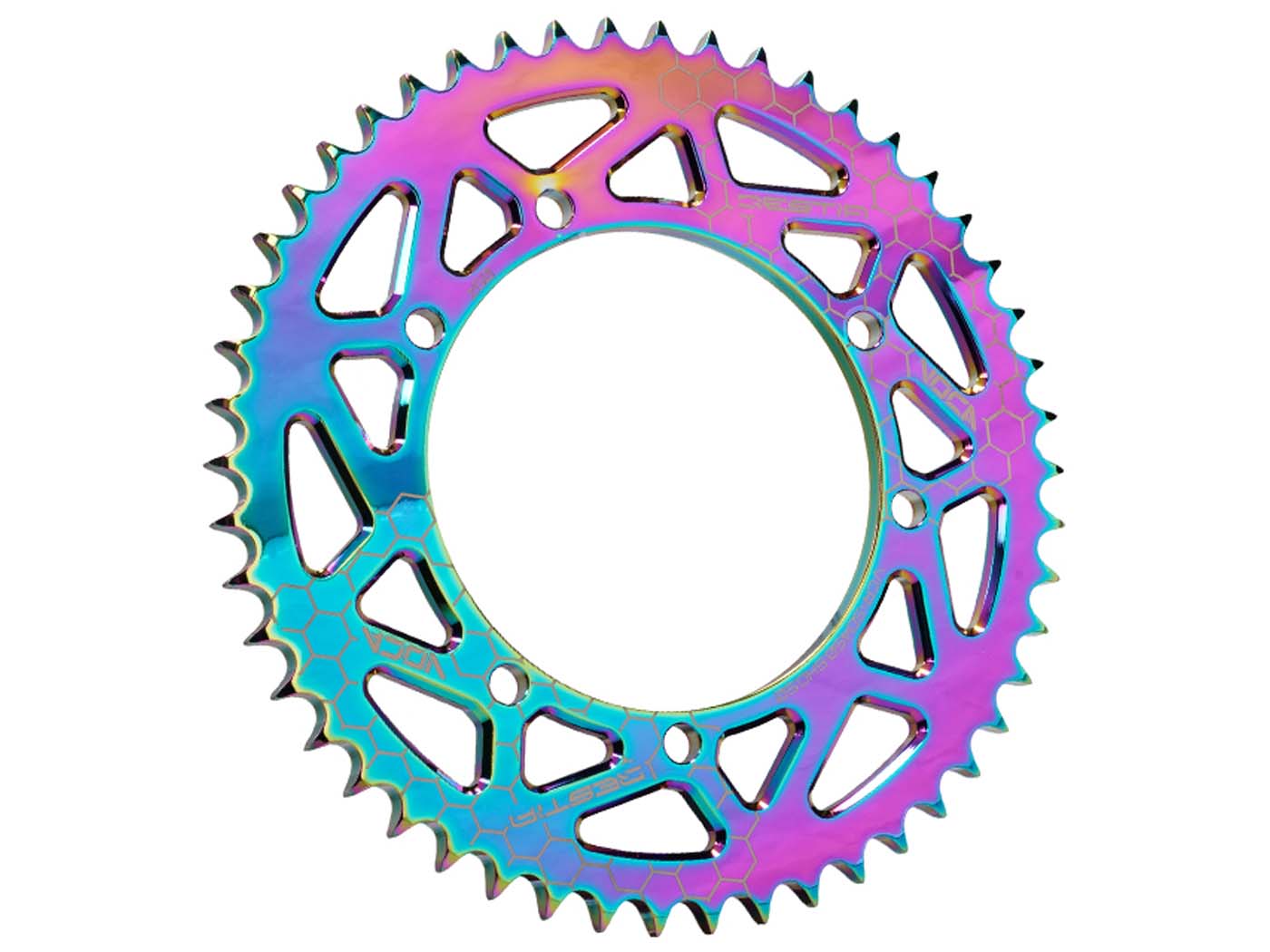 Voca Racing Rozeta Voca CNC 50 zubů 428 z titanu pro Sherco Enduro, SM VCR-SD450.SHO.50/TI