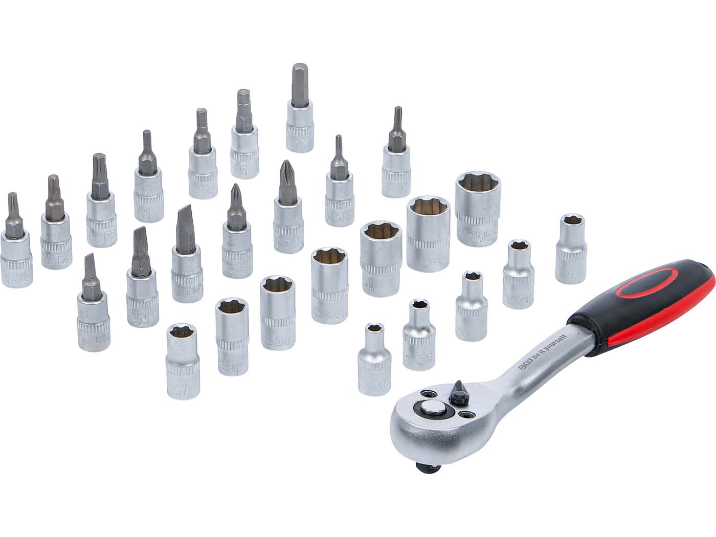 BGS technic Sada nástrčných klíčů 27dílná