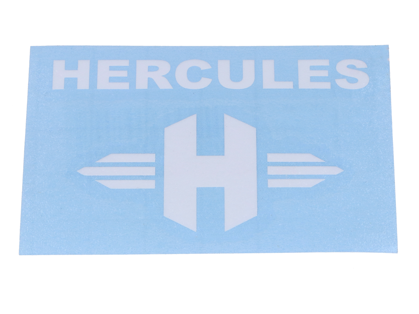 MOGA Samolepka s nápisy, dekor rámu, bílá pro Hercules Prima M, Optima, P, MF, HR MG00083423