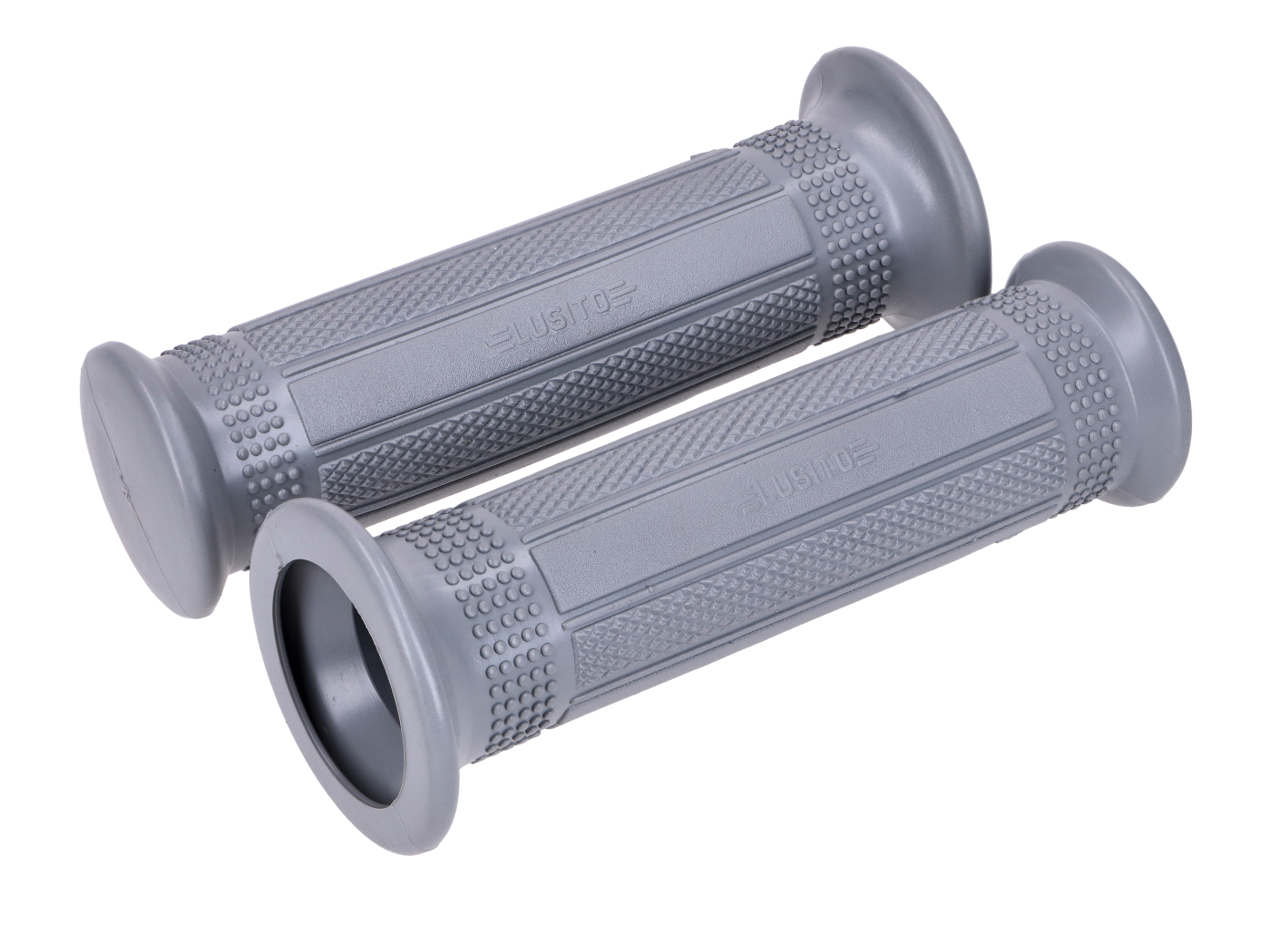 LUSITO Gumové gripy Mini Targa 22/24 mm 120 mm šedé