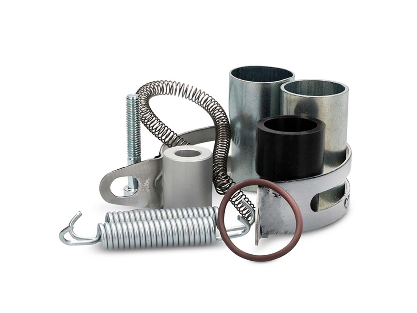 Voca Racing Sada držáku výfuku VOCA Cross Rookie 50/70cc pro Rieju MRT50 VCR-RD36285.KIT