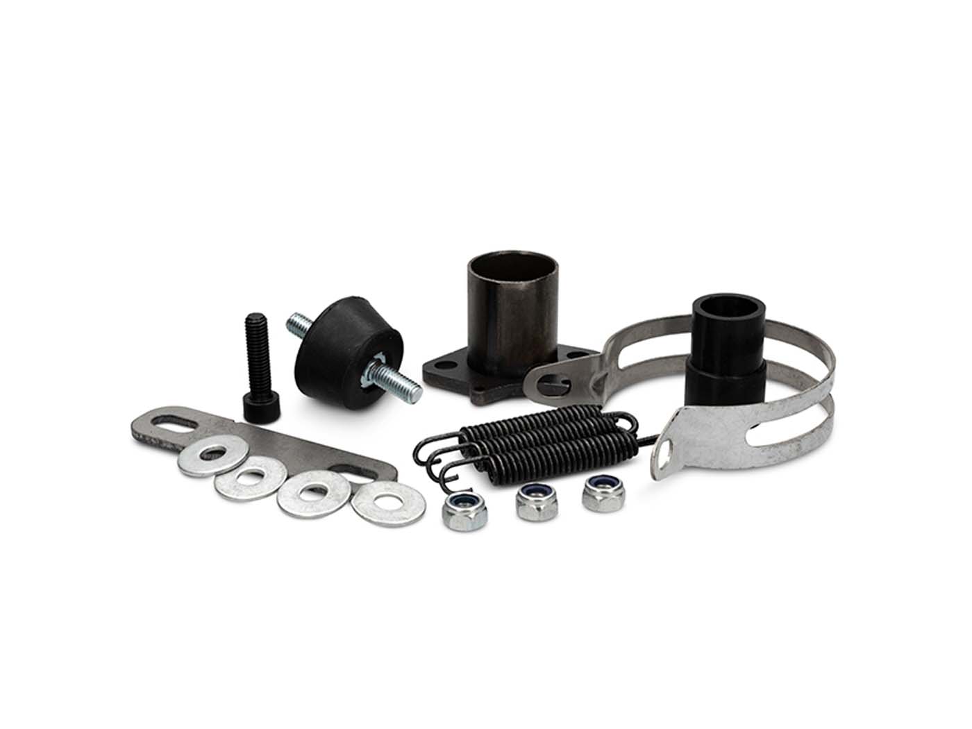 Voca Racing Sada držáků výfuku VOCA Cross Rookie 80/90cc pro Derbi Senda, DRD, Aprilia R VCR-RD37292.KIT