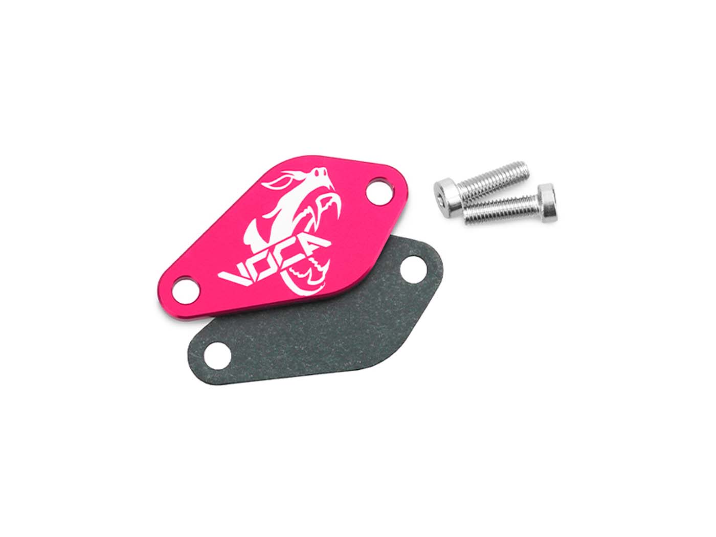 Voca Racing Kryt olejového čerpadla VOCA Style růžový pro Minarelli AM6, Derbi EBE, EBS, D50B VCR-SD70000/PI