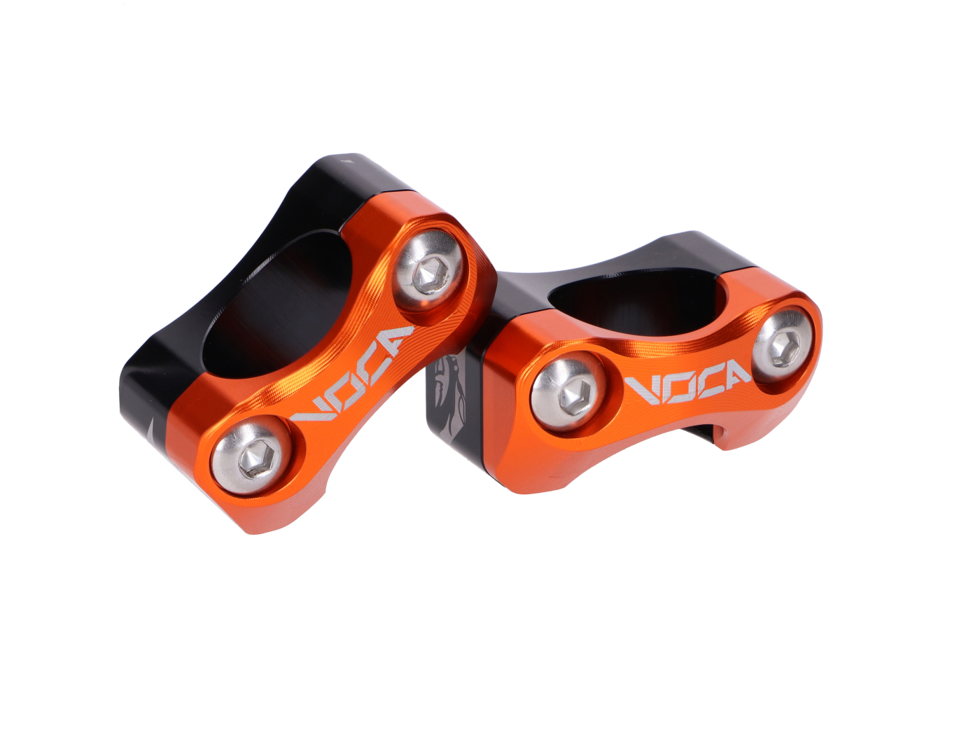 Voca Racing Držák řídítek, montážní sada VOCA V2 HB28 CNC 22–28 - oranžová VCR-SD960.V2/OR