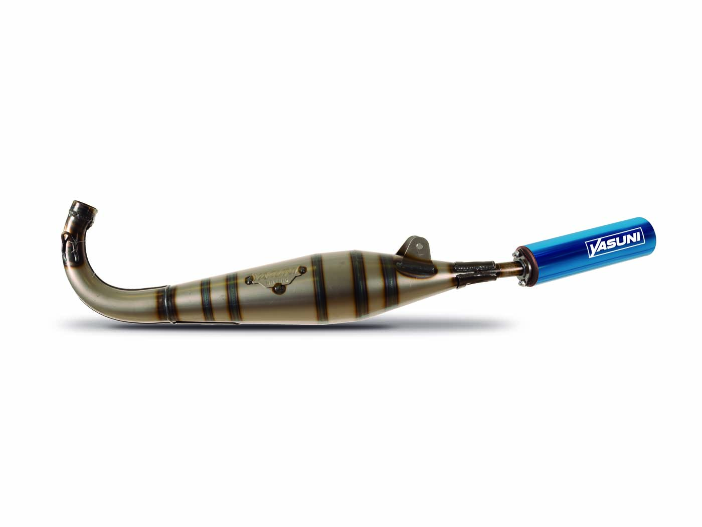 Výfuk Yasuni modrý pro Peugeot 103 SP/RCX YA1001-1TD