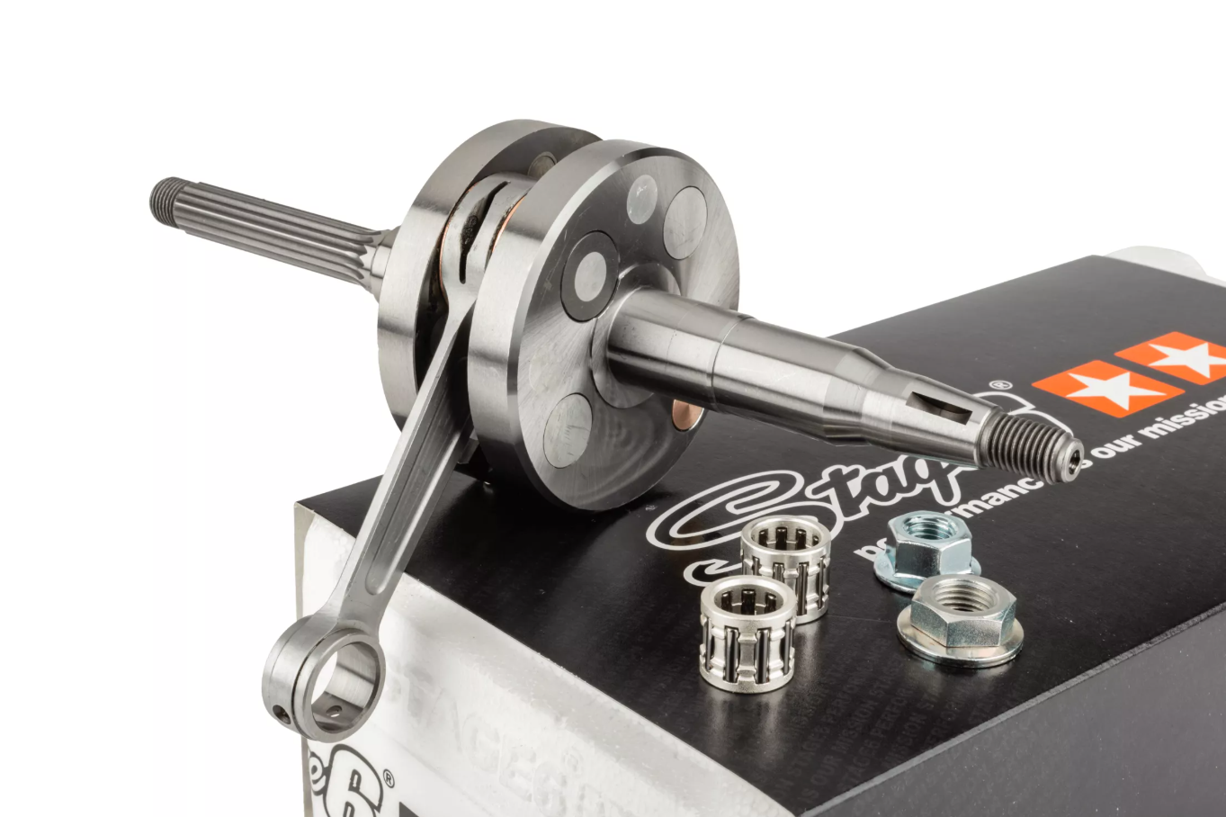 Klikový hřídel Minarelli Stage6 R/T 44mm zdvih 90mm ojnice