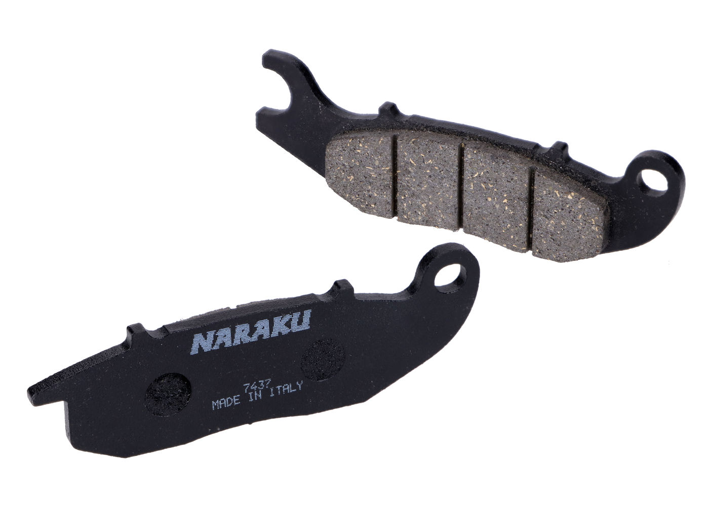 Brzdové destičky Naraku organické pro Vespa GTS 23-, Piaggio Medley, Liberty, Aprilia SR COMPACT GT