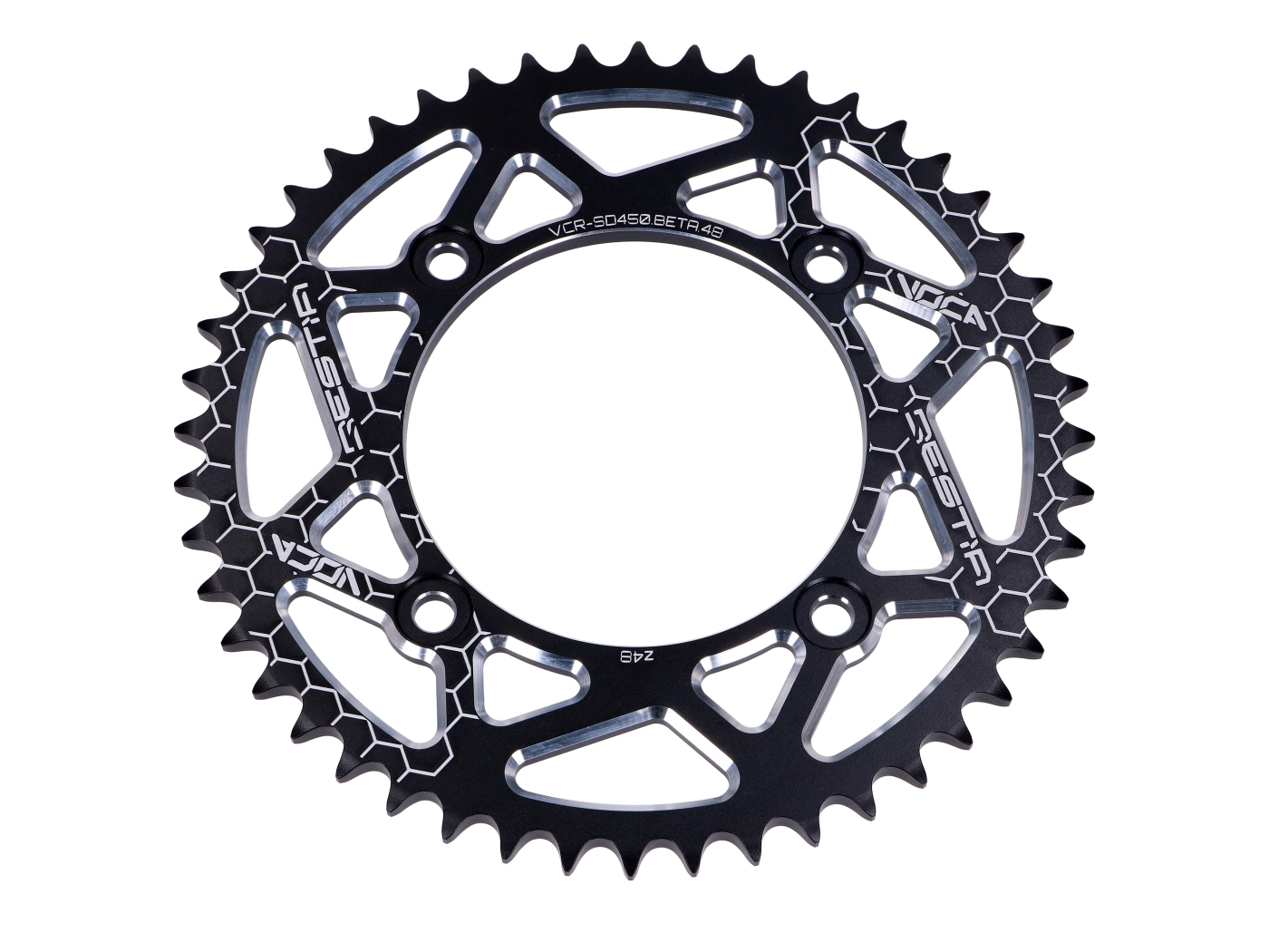 Voca Racing Rozeta Voca CNC 48 zubů 420 černá pro Beta RR