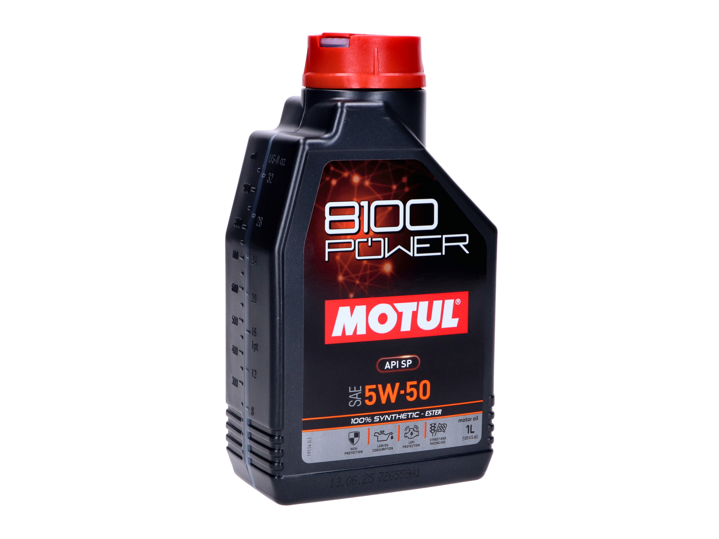 4-Taktní motorový olej Motul 4T 8100 5W50 1 litr