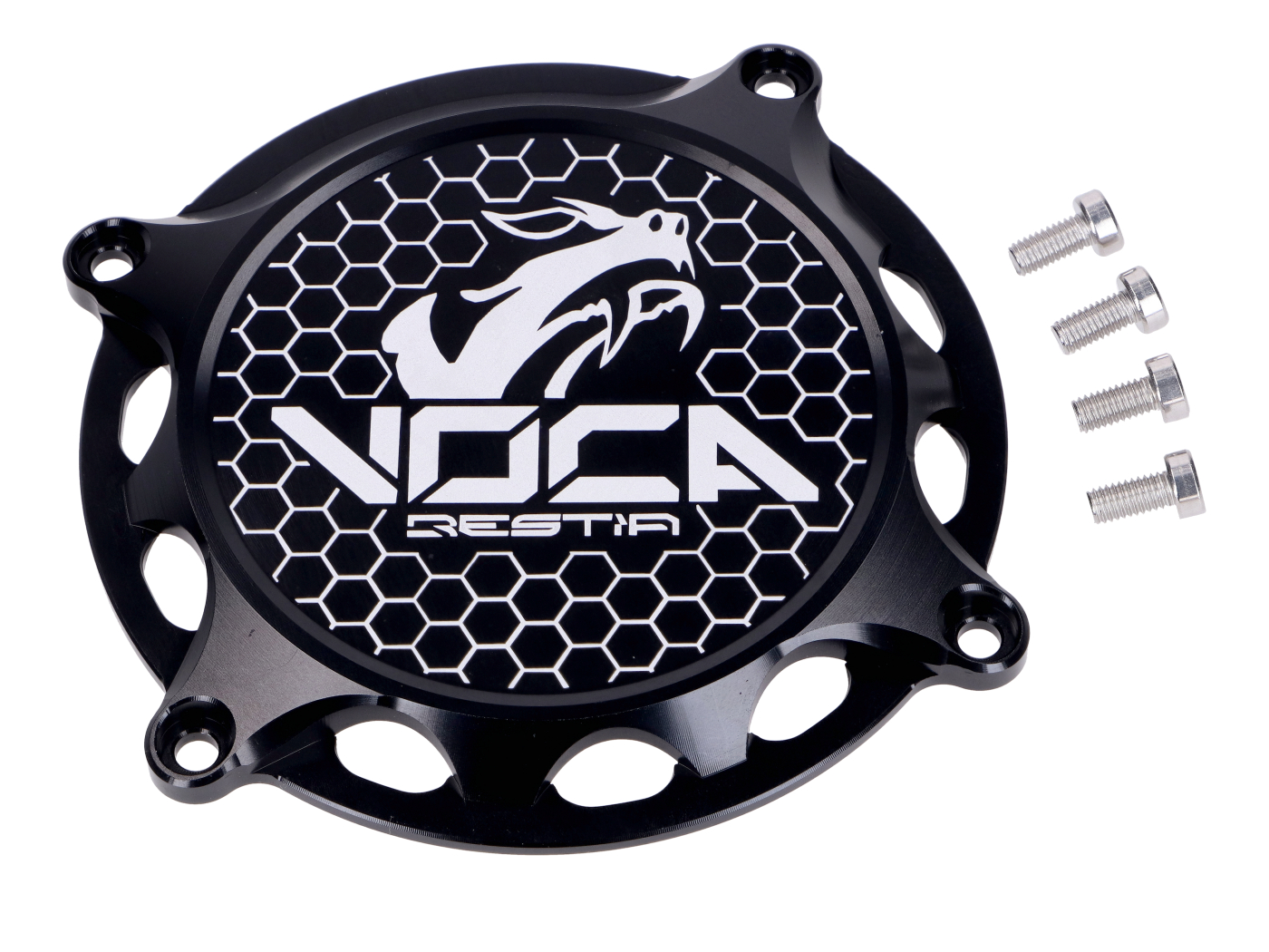 Voca Racing Kryt zapalování Voca CNC černý pro Minarelli AM6