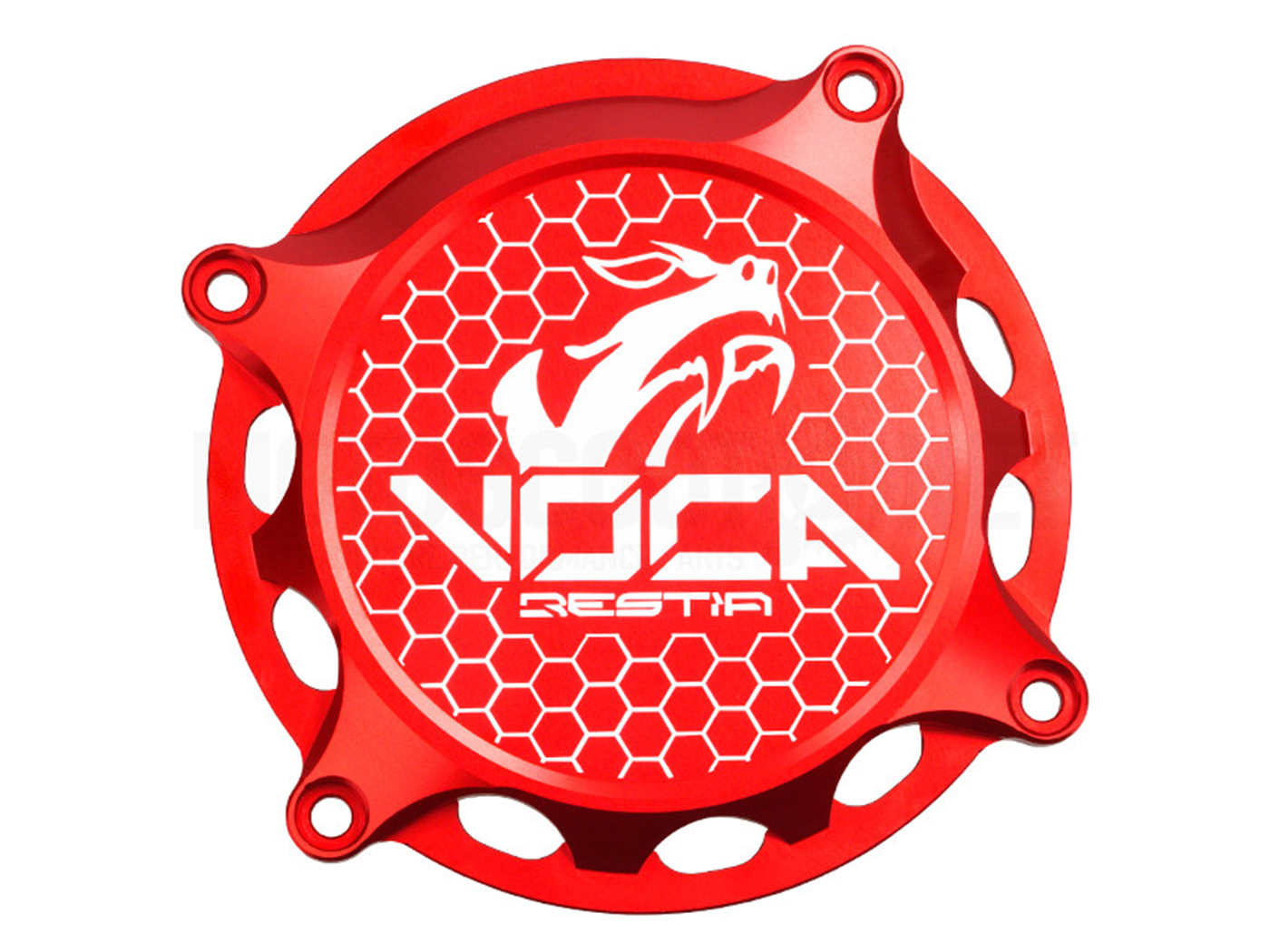 Voca Racing Kryt zapalování Voca CNC červený pro Minarelli AM6