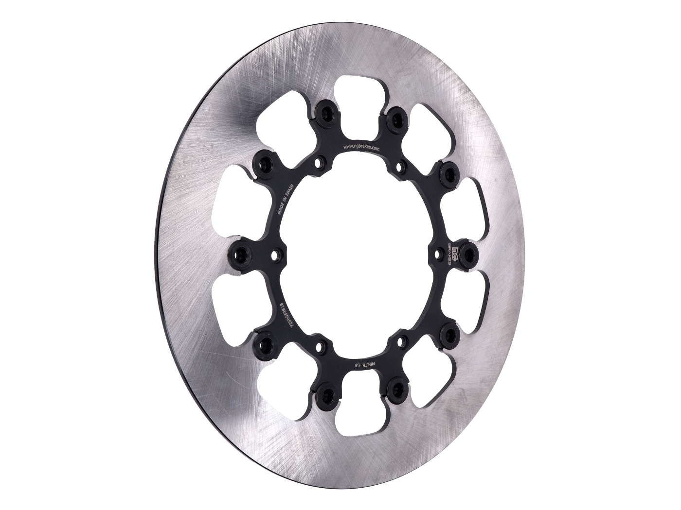 NG Brake Disc Plovoucí přední brzdový kotouč pro Husaberg FE S 600, FS C/E 650, Husqvarna FS 450, Supermoto 701, KTM Duke 640, SM SMC, LC4