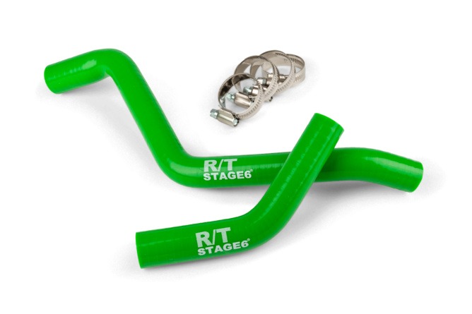 Sada hadic chladicí kapaliny Stage6 R/T Derbi Euro 3/4, zelená