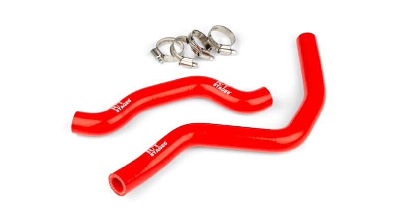 Sada hadic chladicí kapaliny Stage6 R/T Fantic / Vent, červená