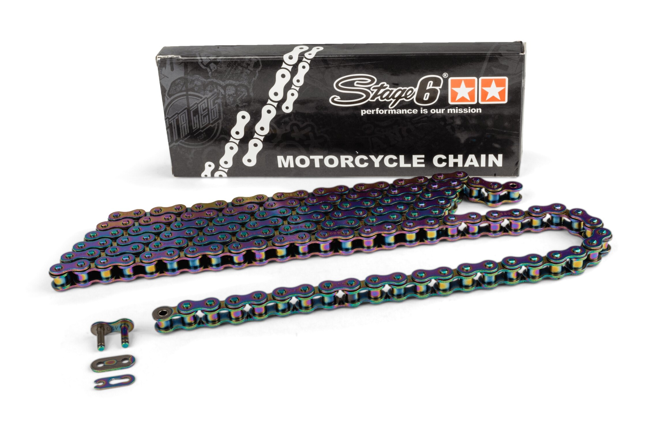 Řetěz Stage6 420 / 140 článků, Neochrom
