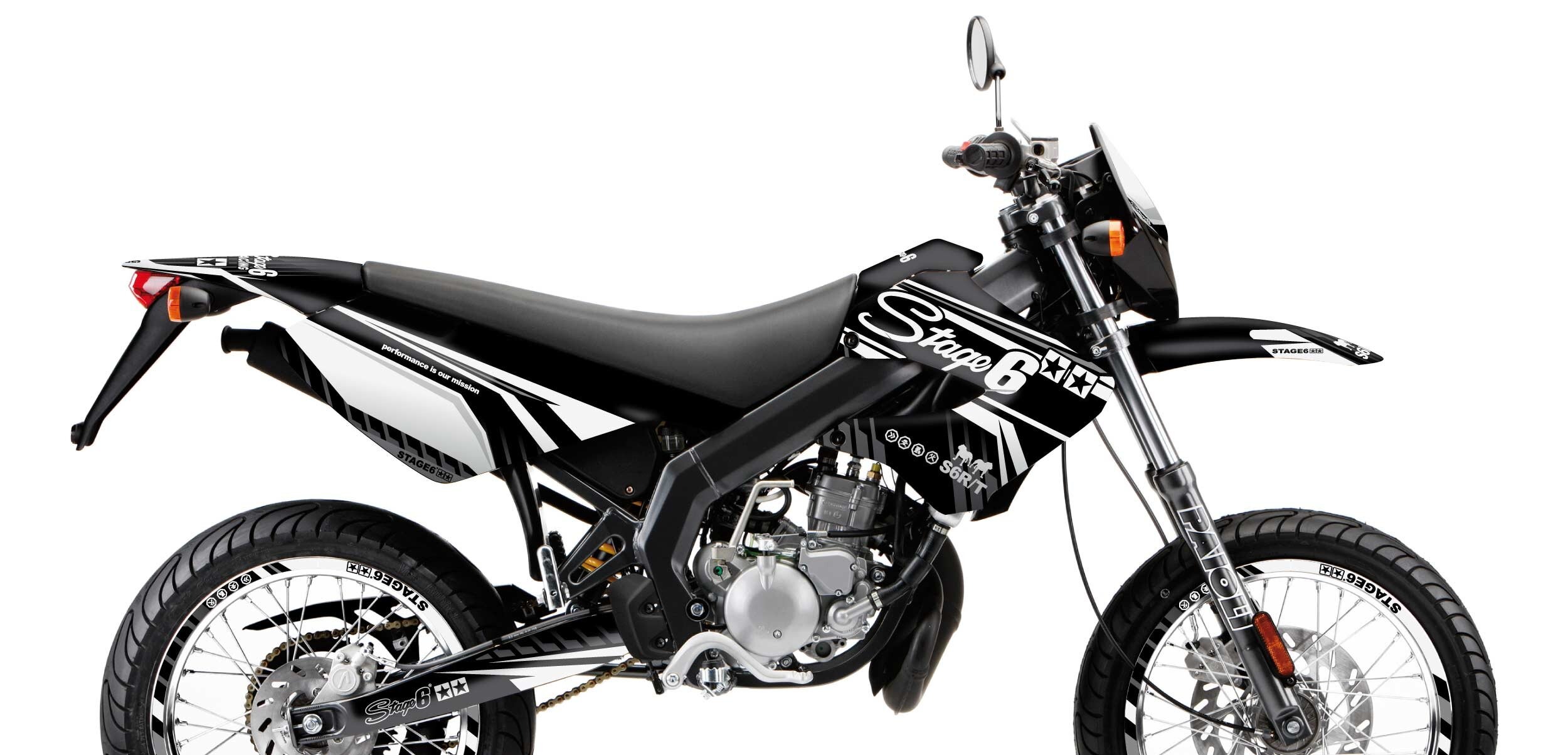 Stage6 Sada samolepek Derbi X-Treme 2006 - 2010 Stage6, bílá