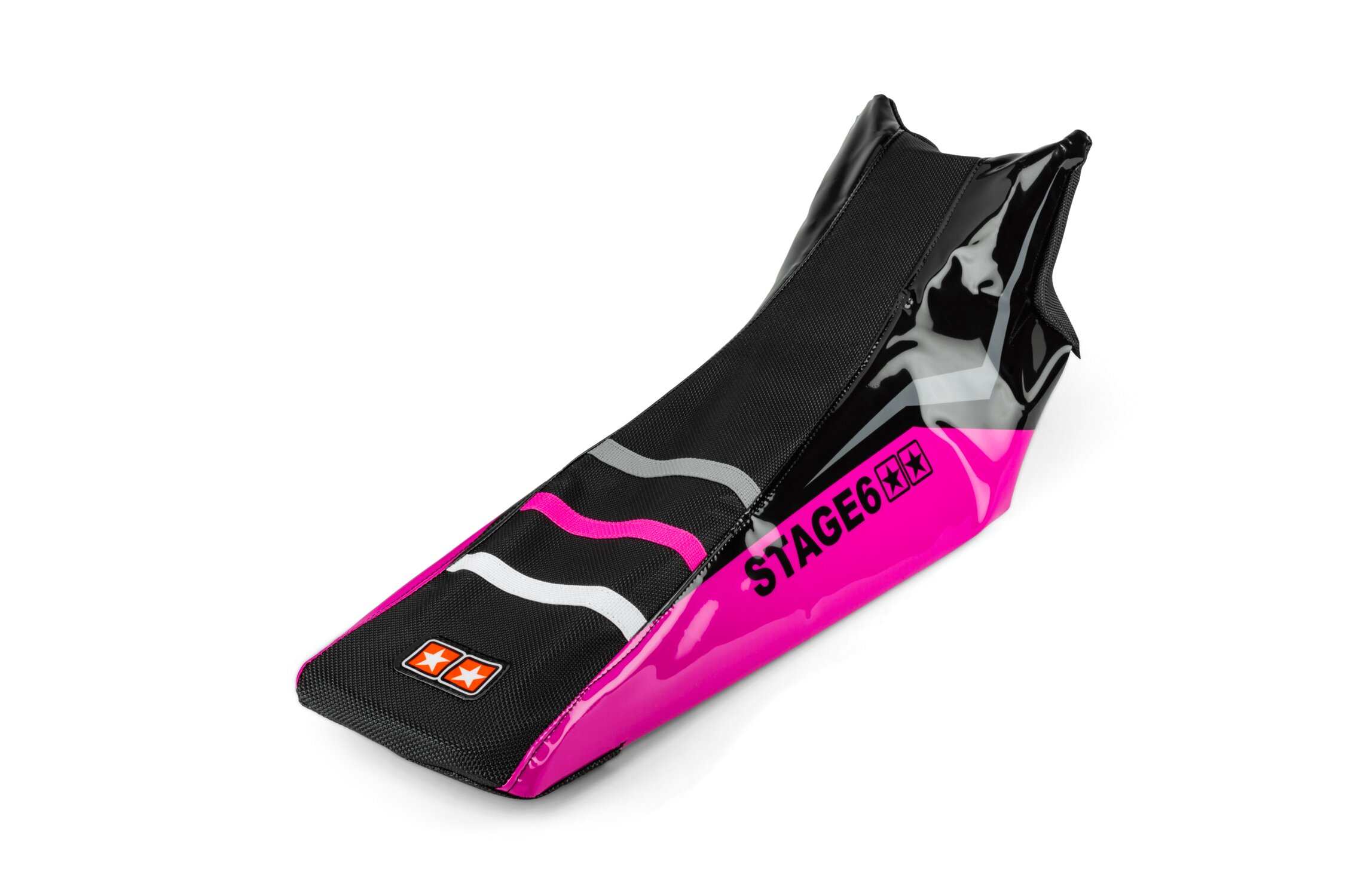 Potah sedla Derbi X-Treme 2011 - 2017 Stage6 Full Covering, růžová