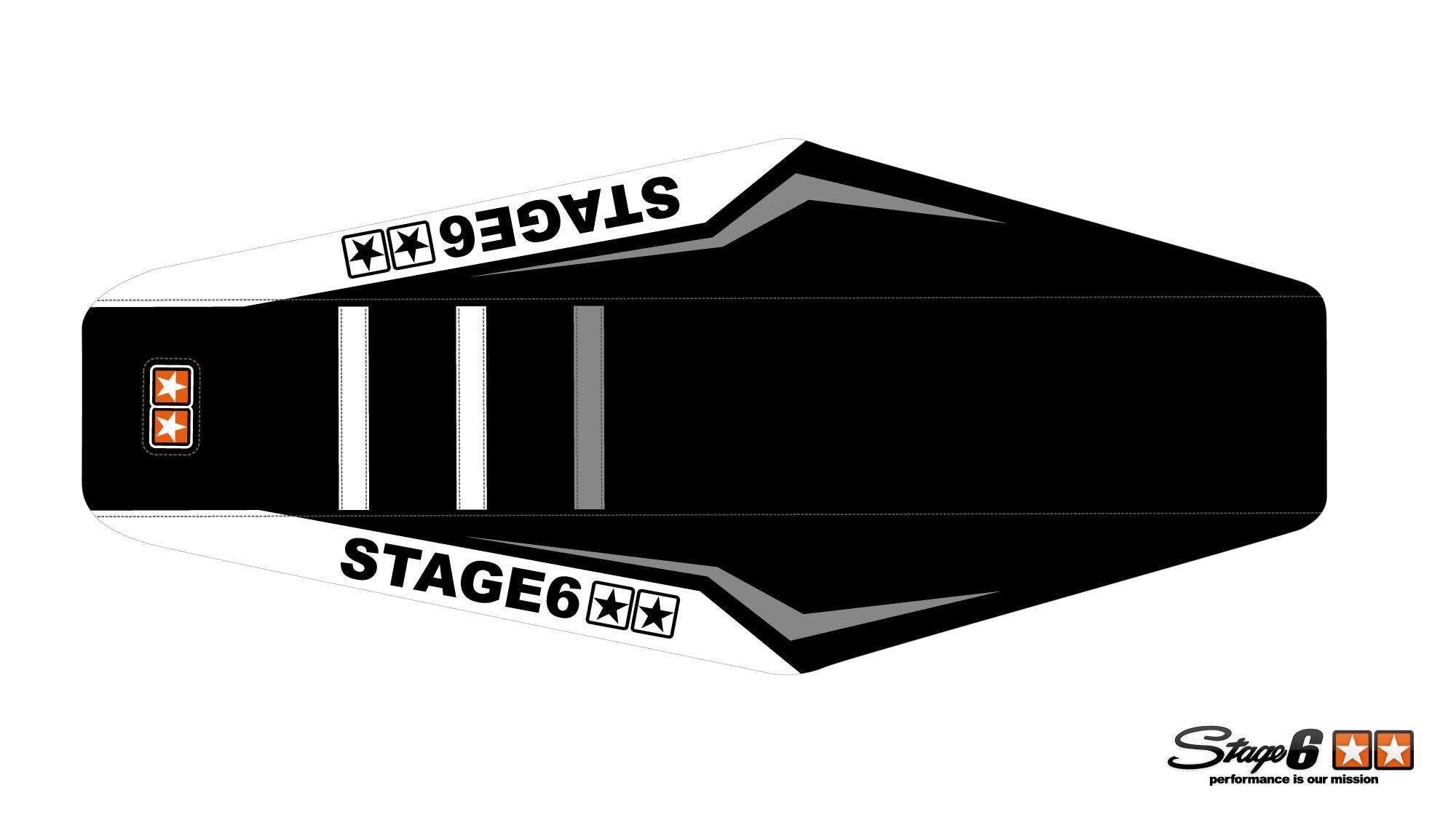 Potah sedla Beta RR 2011 - 2020 Stage6 Full Covering, bílá