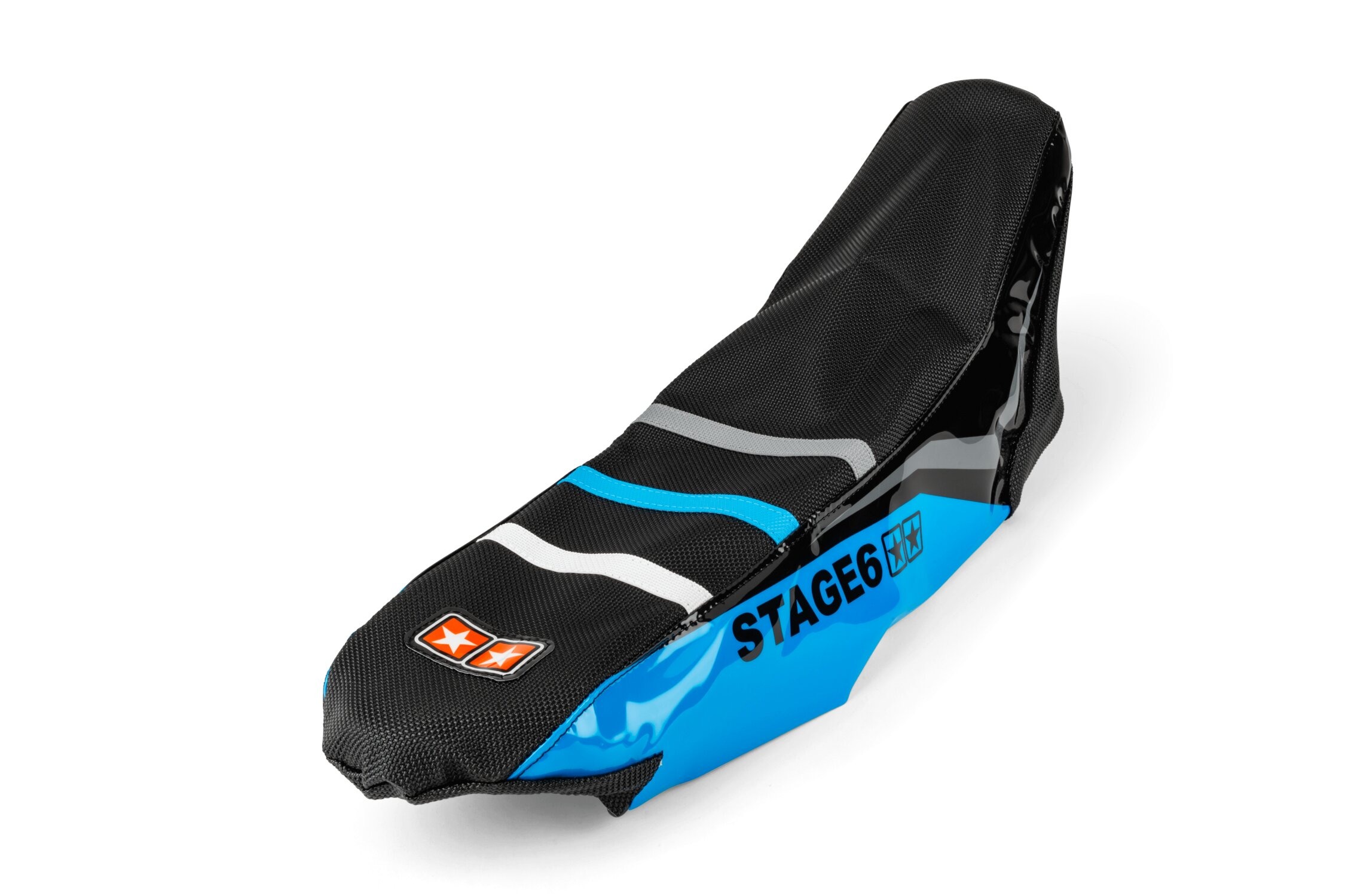 Potah sedla Derbi X-Treme 2018 - 2020 Stage6 Full Covering, modrá