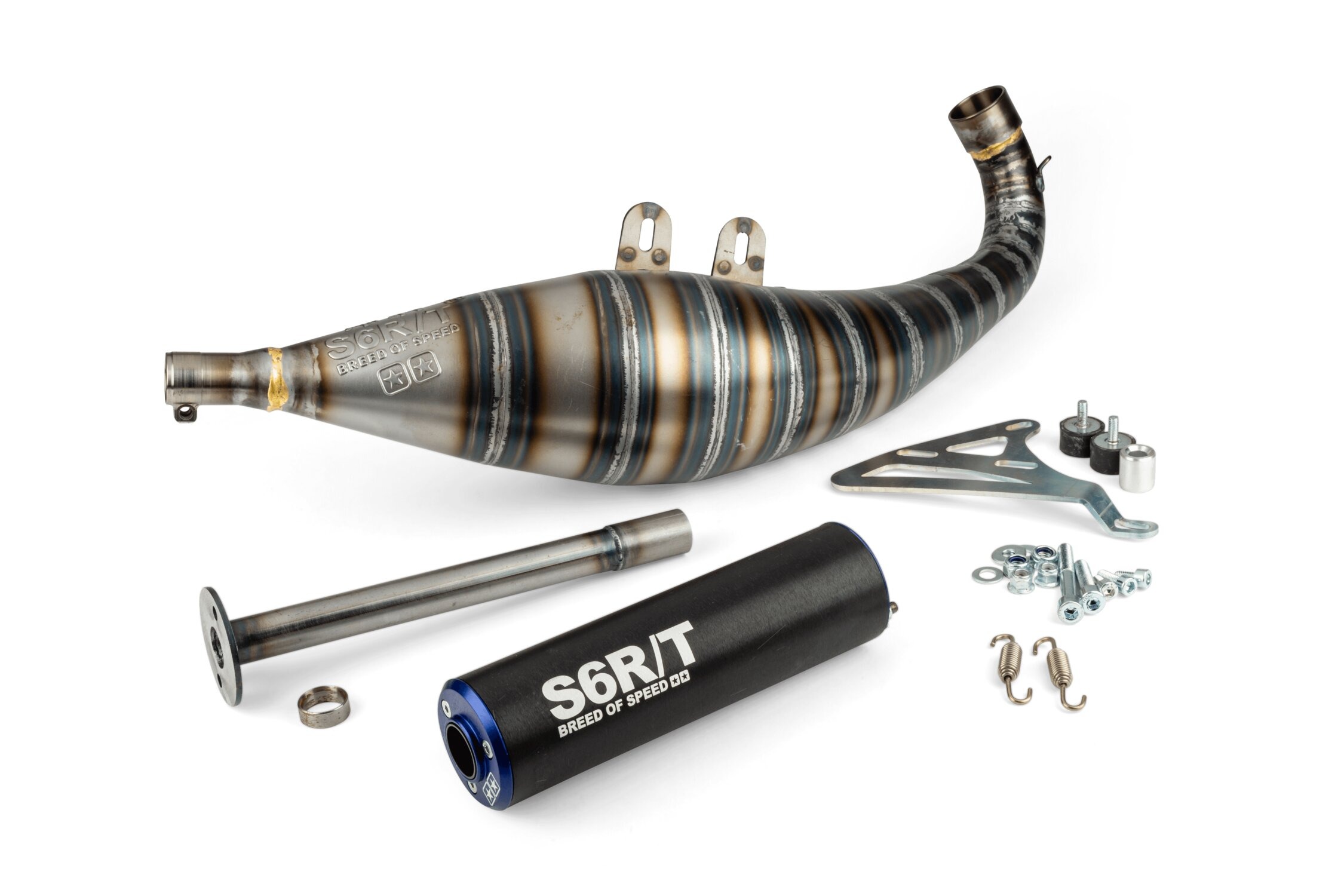 Výfuk Stage6 R/T FL 100 Drag Race černá / modrá