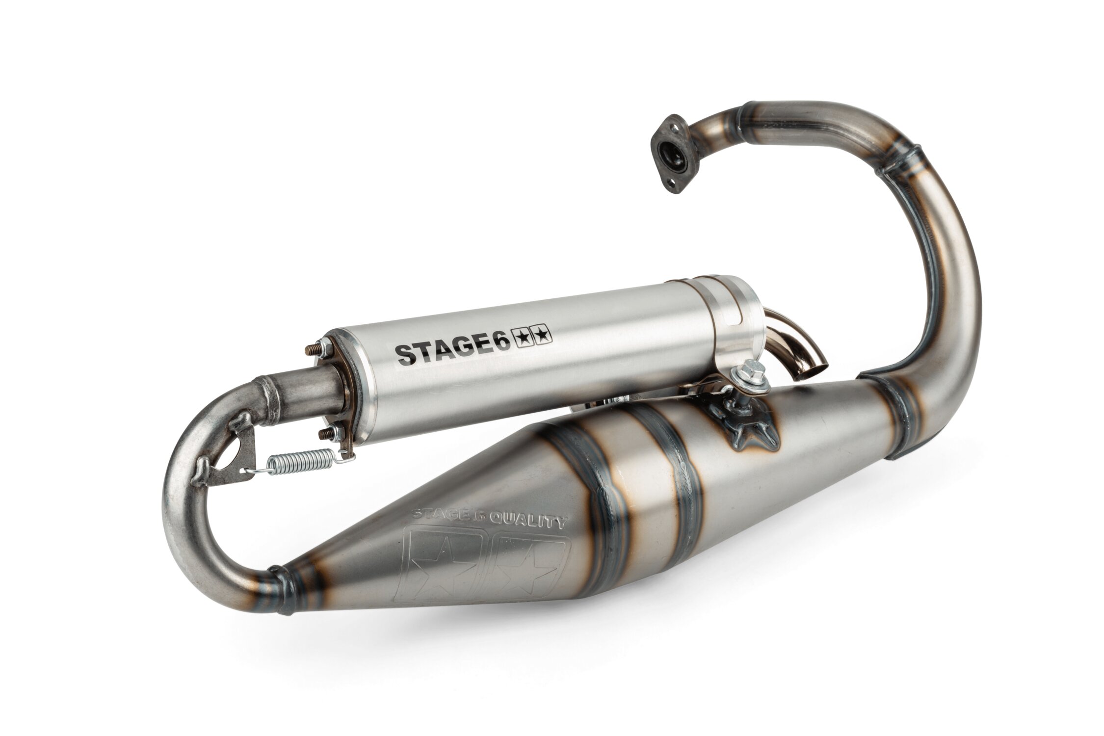 Výfuk Stage6 Pro Replica MK2 hliník Peugeot Speedfight 1 a 2