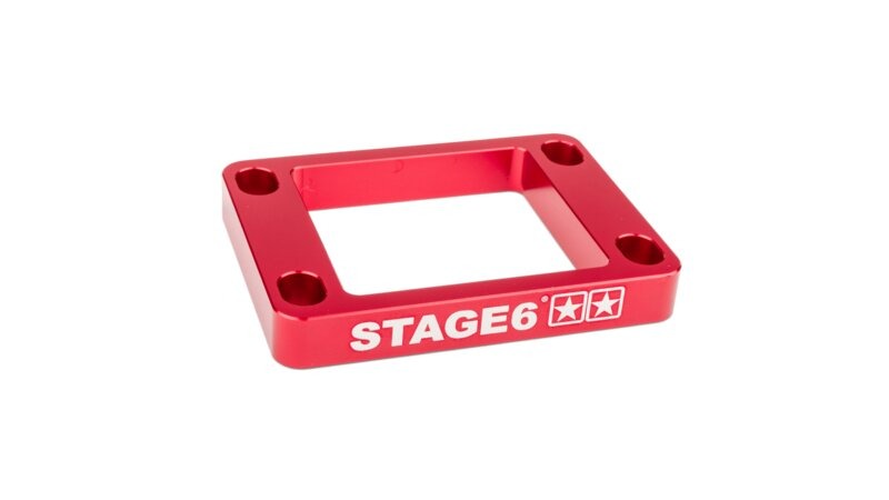 Podložka pod klapky 10 mm AM6 / Derbi Stage6 červená