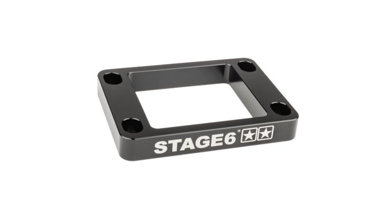 Podložka pod klapky 10 mm AM6 / Derbi Stage6 černá