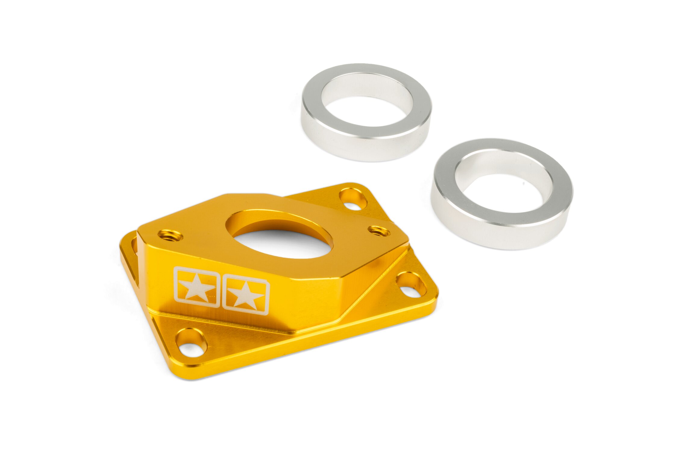 Příruba AM6 / Derbi Stage6 High Flow MK2 28mm žlutá