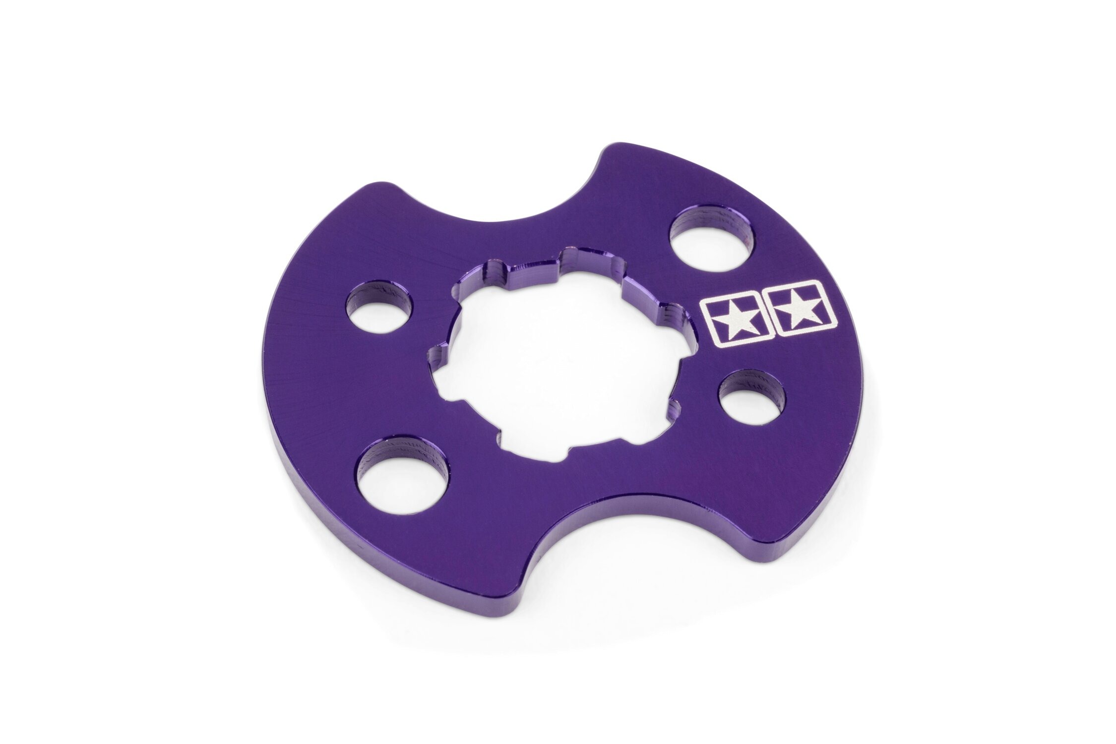 Zajišťovací plech pastorku Stage6 fialová