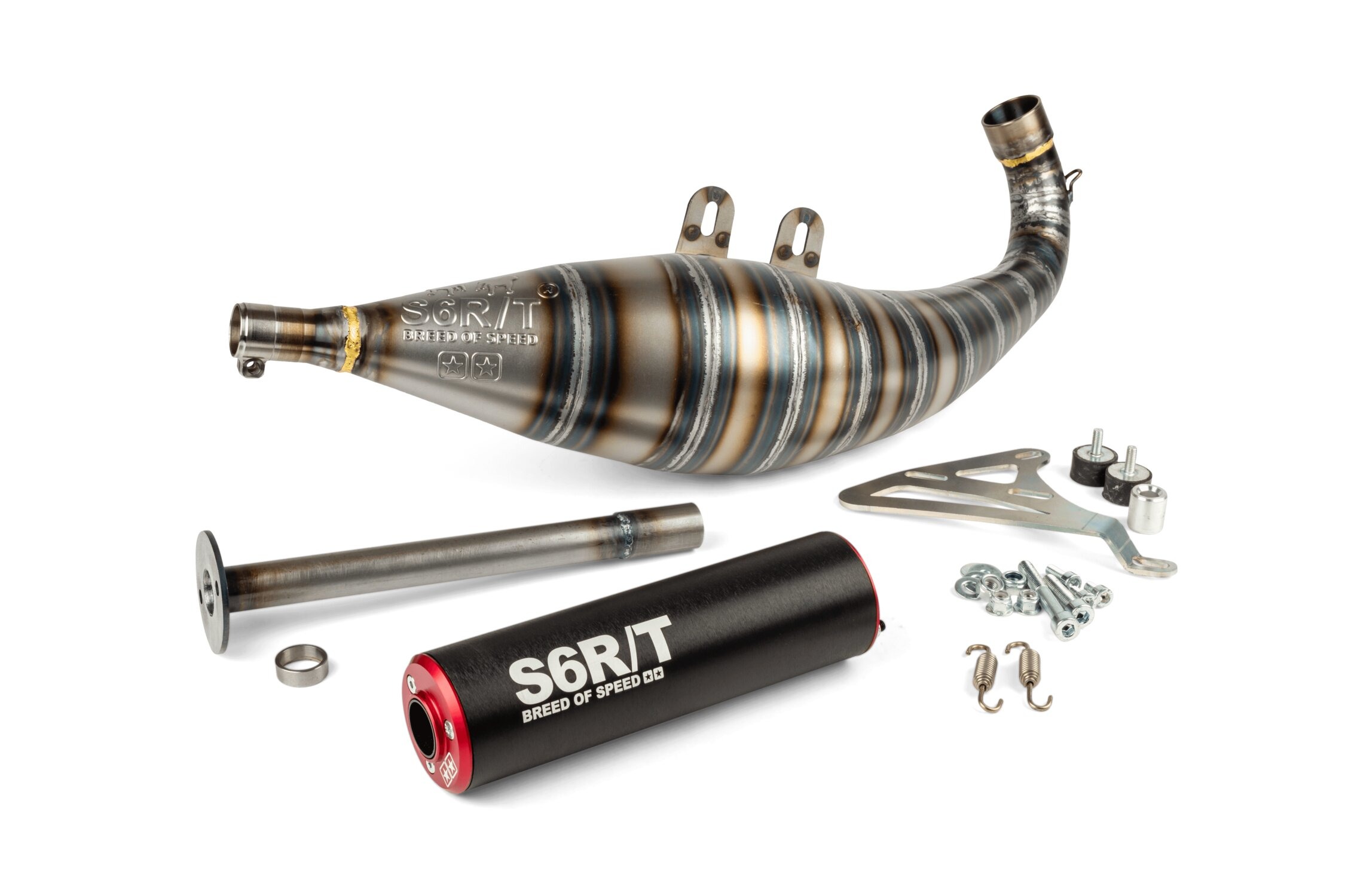 Výfuk Stage6 R/T FL 100 Drag Race černá / červená